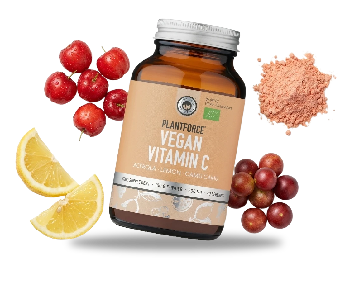 Plantforce Witamina C Kompleks 100 g, proszek z aceroli, cytryny i camu camu