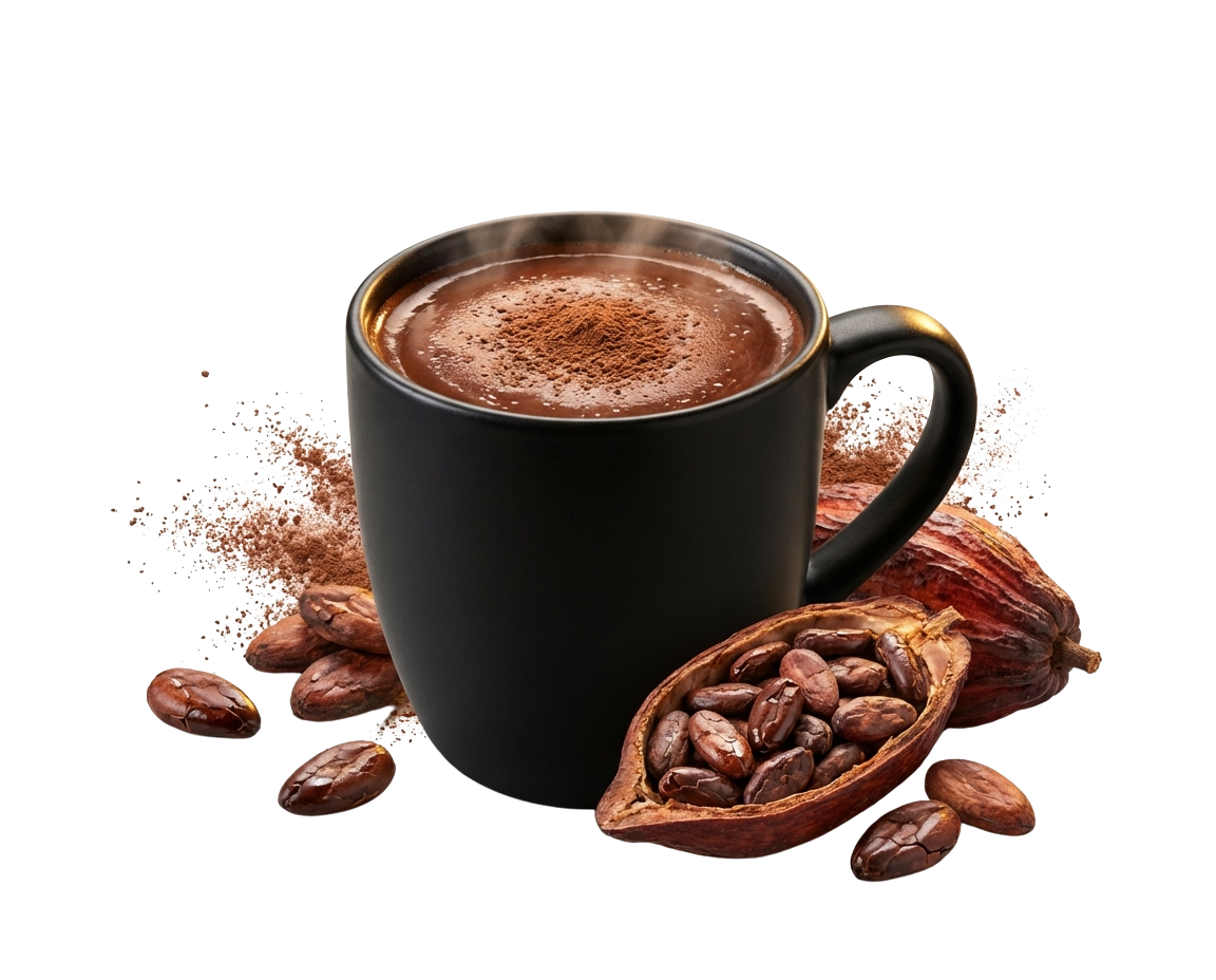 Gorąca czekolada MINDGRND — bogaty, kremowy smak kakao