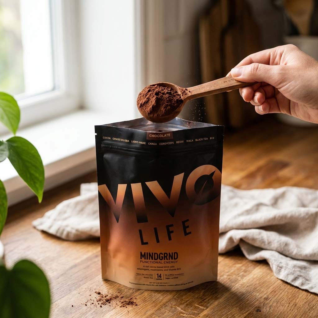 Krok 1 — odmierz łyżkę MINDGRND