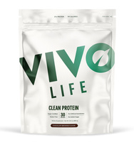 Clean Protein Vivo Life - brownie czekoladowe, białko wegańskie z kakao (900 g / 30 porcji)