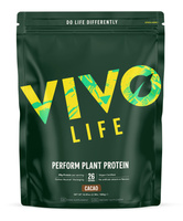 PERFORM Surowe kakao - Surowe Białko Wegańskie + BCAA (26 porcji / 988 g)