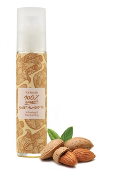 100% ekologiczny olej ze SŁODKICH MIGDAŁÓW - Yanumi (50 ml)