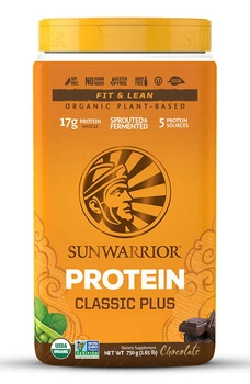 Sunwarrior PLUS - Czekoladowe białko wegańskie (750g)