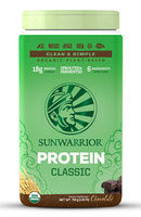 Sunwarrior CLASSIC Protein - Czekoladowe białko ryżowe (750g)