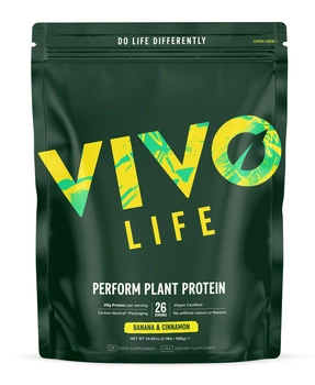 PERFORM Bananowo-cynamonowy - Surowe Białko Wegańskie + BCAA (26 porcji / 988 g)