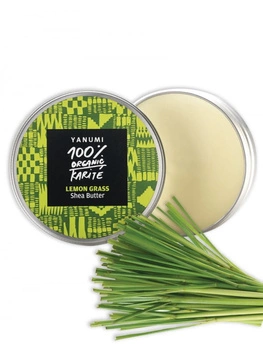 100% naturalne masło shea z TRAWĄ CYTRYNOWĄ - Yanumi (100 ml)