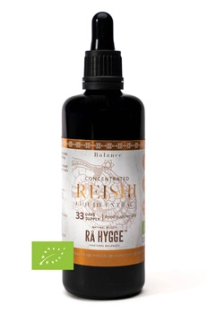 BIO ekstrakt 12:1 z REISHI w płynie Ra Hygge (33 porcje / 100ml)