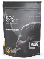 Białko wegańskie RAW SPORT ELITE Repair + BCAA - Waniliowe (1kg)