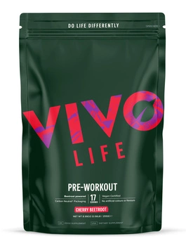 Vivo Life PRE-WORKOUT Wiśniowy - (17 porcji / 255 g)