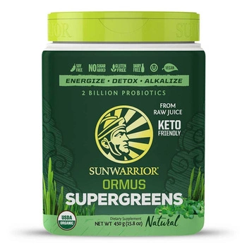 ORMUS Zielone Superfoods - Bezsmakowy (450 g / 90 porcji)
