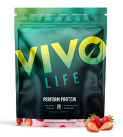 PERFORM Vivo Life truskawkowy milkshake - Białko Wegańskie + BCAA (26 porcji / 936g)