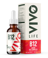 Kompleks witamin B12 Vivo Life - smak: pomarańczowy (60 porcji/60 ml)