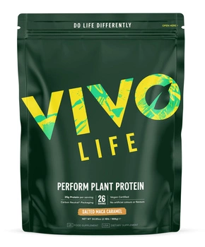 PERFORM Karmelowa maca - Surowe Białko Wegańskie + BCAA (26 porcji / 988 g)