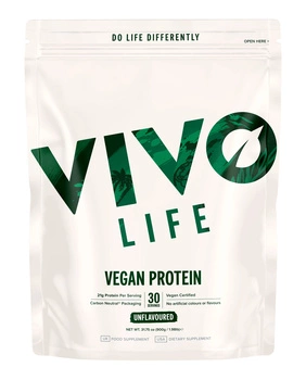 Vegan Protein Vivo Life bezsmakowe / natural (900 g / 30 porcji)