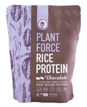Białko ryżu PLANTFORCE - RICE protein - czekoladowe - (800 g)