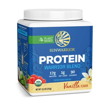 Sunwarrior WARRIOR BLEND Waniliowy - Mieszanka Wojownika (375g)