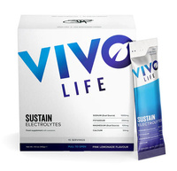 SUSTAIN elektrolity - różowa lemoniada (140g / 15 saszetek)