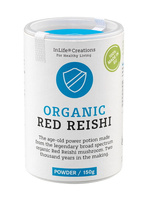 BIO Red Reishi (lakownica żółtawa) - InLife Creations (180 kapsułek)