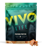 PERFORM Vivo Life słony karmel - Białko Wegańskie + BCAA (26 porcji / 936 g)