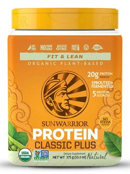 Sunwarrior PLUS - Bezsmakowe białko wegańskie (375g)