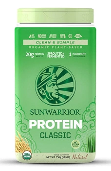 Sunwarrior CLASSIC Protein - Bezsmakowy (750 g - białko ryżowe)