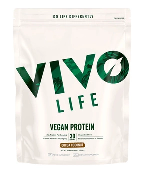 Vegan Protein Vivo Life kakaowy kokos / cacao coconut (960 g / 30 porcji)