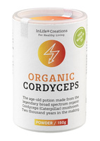 BIO Kordyceps (maczużnik chiński) - InLife Creations (180 kapsułek)