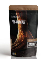Wegański PRE-WORKOUT Raw Sport - kawowy (240g)