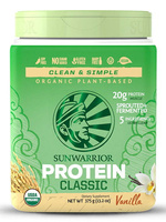 Sunwarrior CLASSIC Protein - Waniliowe białko ryżowe (375g)